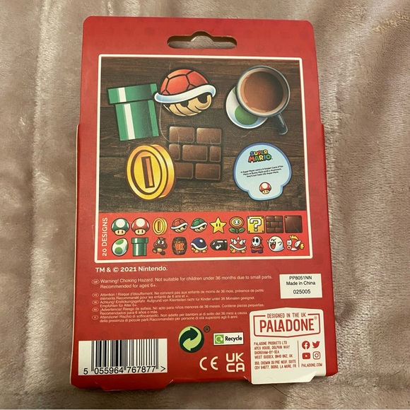 Mario Fun Fact Coasters - Picture 2 of 2